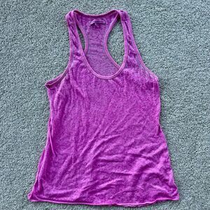 NWOT American Eagle Outfitters Pink Burnout Tank Top M